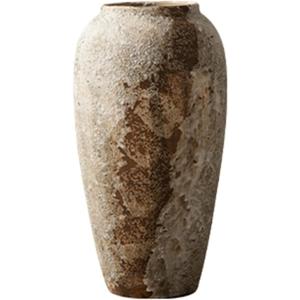 TADIBU Ceramic Vase - 20/29/34CM Tall Flower Vase, Home Garden Plant Container Vintage Rustic Decorative Vases (Size:17 * 17 * 34CM,Color:A) TADIBU Ceramic Vase - 20/29/34CM Tall Flower Vase, Home Garden Plant Container Vintage Rustic Decorative Vases (Size:17 * 17 * 34CM,Color:A)