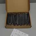 Ravinte 15 Pack Black Cabinet Pulls 3-3/4 Inch Square Kitchen Cabinet Handles Matte Black Kitchen Hardware for Drawer Pulls Drawer Handles Come with Screwdriver