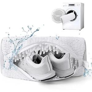 Shoe Washing Machine Bag,Shoe Laundry Bags for Sneakers, Reusable Shoe Cleaning Bag for All Shoe Sizes