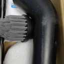 Leebein Electric Spin Scrubber, Cordless Cleaning Brush for Bathroom Shower Tub, IPX7 Waterproof Power Scrubber with 7 Brush Heads, Extendable Long Handle and 2 Speeds Scrubber for Bathtub Floor (Black)