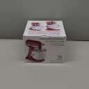 Ice Cream Maker Attachment for KitchenAid, Fits KitchenAid 4.5/5QT & 6QT Mixers, Frozen Ice Cream & Sorbet Gelato Maker, 2 Quart, White