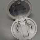 WOSADO Soft Magnetic Eyelashes Kit with Applicator, [Silky Black II] 21.5mm Reusable Glue-free Wispy Magnetic Lashes, Cruelty-free False Lashes, Waterproof, Lightweight, Suit for Heavy Makeup