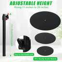 Adjustable Plant Risers for Inside Pots, 11-20" Rise Planter Insert Filler for Large Pots, Plant Lift Inserts Pot Risers for Indoor Outdoor Tall Taper Planter Container (6" 8" 10" Base Top, Set of 1)
