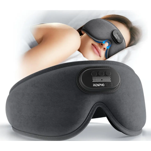 RENPHO Sleep Headphones Sleep Mask With Bluetooth Headphones( Black)