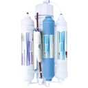 Geekpure 4 Stage Portable Aquarium Reverse Osmosis RO Drinking Water Filtration System 100 GPD - with DI Filter TDS Close to 0 ppm