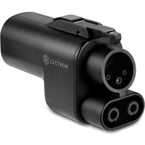 Lectron NACS to CCS Electric Vehicle Adapter with Interlock - (500A/1,000V) - Compatible with Tesla Superchargers - CCS1 EV Fast Charging with Vortex Plus [Check Automaker for Compatibility] - UL 2252