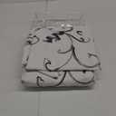 VOGOL 2 Panels Ultra Sleep Vines Embroidered Curtains 84 inches Long, Window Curtain Panels for Living Room & Bedroom, 52 x 84 Inch, Grey (52"W x 84"L (Pack of 2), Y-grey)