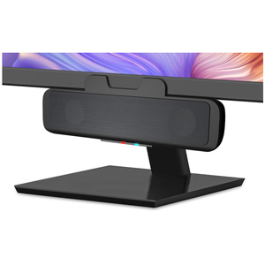 Cyber Acoustics USB & Bluetooth Speaker Bar (CA-2890BT) – USB Powered Speaker with Speakerphone for PC and Bluetooth to Simultaneously Connect to Smartphones, Clamps to Monitor, Convenient Controls