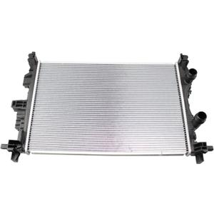 TRQ Radiator Assembly Aluminum Core Compatible with 17-20 Jeep Compass CU13687