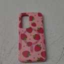 for Samsung Galaxy S24 Plus/S25 Plus Case - [Compatible with MagSafe] Women Cute Girls Magnetic Phone Cover Strawberry Girly Kawaii Heavy Duty Shockproof for Samsung S25+ Plus/S24+ Plus Cases