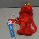 Singing Machine Karaoke Plush Sesame Street Toys ( Elmo Plush Toy) - Adjustable Carrying Straps - Sing-Along Built-in Real Working Microphone & Speaker with Record & Playback Function