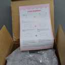 Foam Ball Pit, 47"×4.5" Ball Pits for Toddlers, Soft Round Kiddie Baby Playpen Ball Pool for Kids, Ideal Gift for Babies Indoor and Outdoor Game, Grey, (Balls not Included)