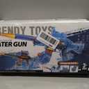 Electric Water Gun for Adults Kids, Automatic Squirt Guns LED Light, 6.7 x 2.6 x 4.9 inches