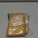 Pickluc Blackout Valance Curtains Long, Short Curtains with Rod Pocket for Kitchen Window, Bathroom, Living Room, Bedroom or Basement, 1 Panels, 60" W x 16" L, Mustard Yellow