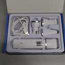 Dog Clippers Grooming Kit Hair Clipper-Low Noise Paw Trimmer- Rechargeable - Cordless Quiet Nail Grinder Shaver for Cats and Other Pets (Silver)