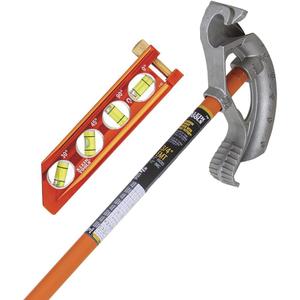 Klein Tools 80148 Conduit Bending Set, ACCU-BEND 3/4-Inch EMT Conduit Bender with Angle Setter and Magnetic Level Tool, 2-Piece