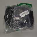 HyMeYou Women Workout Crop Top Built in Bra Ribbed Athletic Tank Tops Casual Sleeveless Collar Shirts Padded Sports Yoga Vest, Size Extra Large, Black