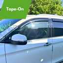 IG Window Visors Fit for 2008-2017 Buick Enclave, Out-Channel Rain Guards Vent Wind Deflectors 4PC, Car Accessories for 08-17 Enclave