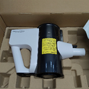 Amazon Basics Cordless Vacuum Cleaner for Carpet and Hardwood, Lightweight (5 lbs), White