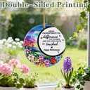 4 x Retirement Gift - Retirement Gifts for Women, Men - Retired Ornament - Retired Gifts for Coworker, Boss, Employee, Teacher, Nurse - Ceramic Christmas Ornament Keepsake - Christmas Tree Ornaments - B