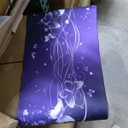 Keyboard Mat, Large Mouse Pad, Purple Butterfly
