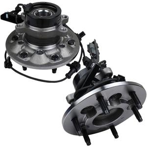 Autoround 4WD Front Wheel Bearing and Hub Assembly Fit for Chevy Colorado 2004-2008, GMC Canyon 2004-2008, Isuzu i-350 2006 / i-370 2007-2008, Replace# 515111 515110, Left Right Side, 6 Lug w/ABS