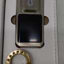 Kwikset Halo Wi-Fi Smart Lock, Keyless Entry Door Deadbolt, Geofence Auto-Unlock, Grade AAA Certified, No Hub Easy Install, Satin Nickel, Touchscreen