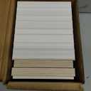 Samples 8 Pack 6" x 6" WPC Slat Wall Panels High Grille