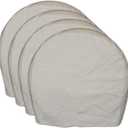 Rv Trailer Wheel Tire Covers Wheel Covers for Painting Truck, SUV, Motorhome,Trailer, Camper Fits 24-26 Inch Tire Diameter Water Resistant Dustproof Sun Snow Tire Covers