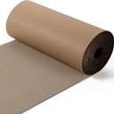 Corrugated Cardboard Roll 12 x 197 Inch Singleface Corrugated Paper Roll Heavy Duty Large Corrugated Wrap Paper Sheet for Christmas Gift Packing, Storage, Shipping, DIY