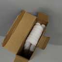 ABenkle Small Basket with Handles, Boho Decorative Rope Woven Dog Cat Toy Storage Bin Shelf Storage Organizer, Easter Christmas Gift Basket, 12"x8"x5", White