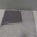 Ameritex Waterproof Dog Bed Cover Pet Blanket for Furniture Bed Couch Sofa Reversible (30x70 Inch (Pack of 1), Grey+dark Grey)