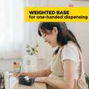 Scotch Desktop Tape Dispenser, Black Two-Tone, 1 Dispenser/Pack (C60-BK) (Up To 3/4 In)