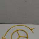 Baderke Ornament Display Stand, Ornament Hanger Holder Glass Ball Air Plant Holder, Hanging Terrarium Stand for Christmas Wedding, Home Office Decor,10.43" H(Gold)