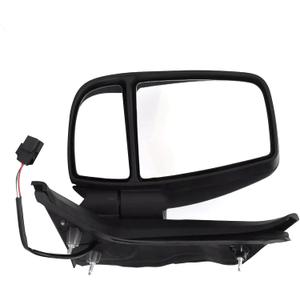 Front Driver Side Door Mirror JK4Z-17683-CA Manual Folding No Turn Signal Light Fit for Ford Transit 150 250 350 2014-22