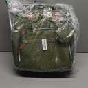 DERJUNSTAR Diaper Bag Backpack, Large Baby Bag with Changing Pad, Thick Padded Back & Straps, Laptop Compartment, Waterproof Travel Backpack with USB Port, Multi-Function for Mom & Dad, Army Green