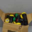 Hortsun 60 Pcs Operation Christmas Bulk Items Mini Flashlights with Lanyard LED Keychain Handheld Plastic Flashlight for Light Night Reading Emergency Camping Hiking Outdoor Home Party Favors