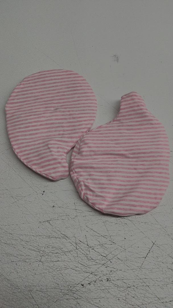 Cradle & Grace ClayLuxe Breast Therapy Packs, Natural Clay Hot & Cold Breast Pads with Covers & Bag, Reusable Breast Ice Packs for Mom's Breastfeeding Essentials
