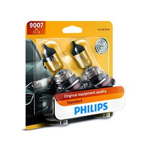 Philips Automotive Lighting 9007B2 Standard Halogen Replacement Headlight Bulb, 2 Pack
