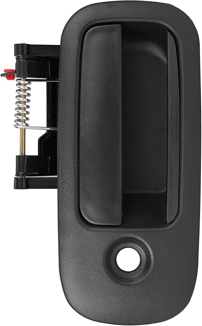 Exterior Outside Sliding Door Handle for 2010-2022 Chevy Express/Savana 1500/2500/3500 Van, Rear Passenger Side Replaces 25989401, 84054471,Textured Black