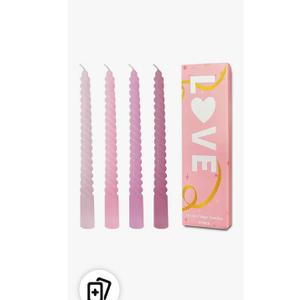 set of 4 10 Inch Taper Candles