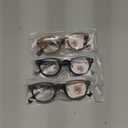 SIGVAN 3 Pack Reading Glasses Spring Hinge Stylish Readers Black/Tortoise for Men and Women