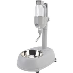 Pet Water Dispenser, Pet Standing Water Dispenser Bowl, 2 in 1 500ml Multifunctional Detachable Height with Stand for Dogs Cats
