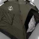 Pop Up Tents for Camping,2-3 Person Tent Easy Setup,Waterproof & Windproof Camping Tents, 60S Instant Double Layer Tent for Trekking, Family, Backpacking (Green)