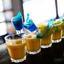 QAPPDA Whiskey Glasses 8 oz, Clear Drinking Cups Glass Cups,Cocktail Glass Whiskey Shot Glasses Set for Restaurants,Bars,Parties,Vodka Glass Cups Water Cups 12 Pack