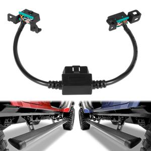 76404-01A PowerStep Plug N Play Pass Thru Harness for Silverado, Sierra, Ford All Applicable Models (Except Ram, Toyota)