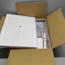 7 code Large Dish Drying Rack, 2-Tier Dish Racks for Kitchen Counter, Detachable Large Capacity Dish Drainer Organizer with Utensil Holder, Dish Drying Rack with Drain Board, White