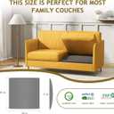 MYLIFESION Couch Cushion Support for Sagging Seat, 24x24x2 inches High-Density Foam Sofa Cushions Support, Under Cushion Sag Repair, Grey Set of 1