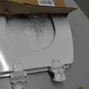 Bemis 1500EC 390 Lift-Off Wood Elongated Toilet Seat, Cotton White (Pack of 1)