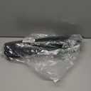 SONGZIMING Non-Slip Pebble Bathtub Mat Black 16 W x 35 L Inches (for Smooth/Non-Textured Tubs Only) Safe Shower Mat with Drain Holes, Suction Cups for Bathroom